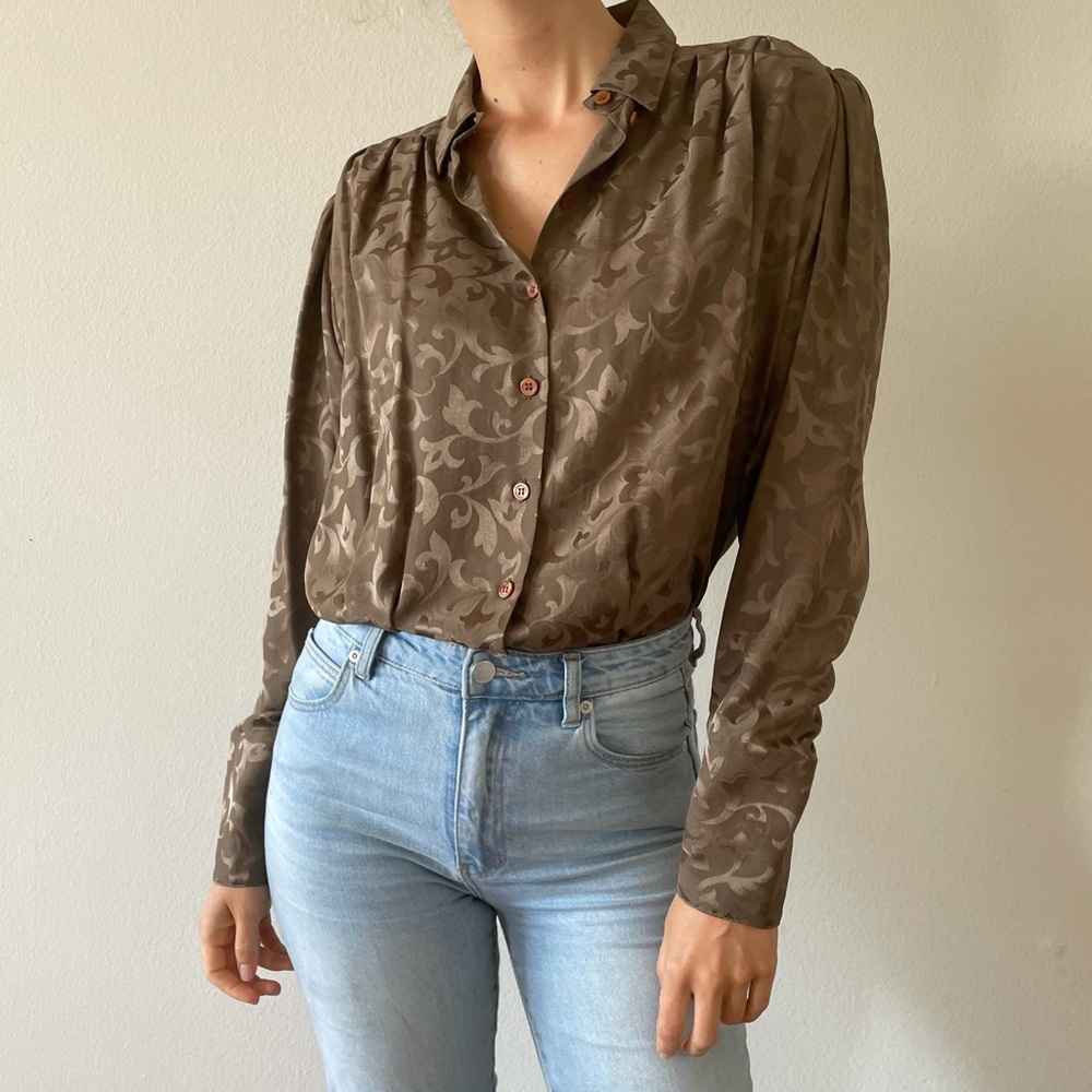 Vintage Silk Blouse